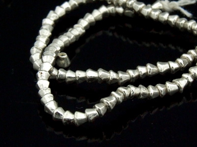 KL-018 thai karen hill tribe silver 100 mini cone bead