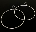 6KH-038 Thai karen hill tribes handmade silver pair earring