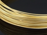 KA-100G thai karen hill tribe handpull gold vermeil round wire 10ft. 26gauge dead soft