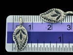 KA-050 thai karen hill tribe handmade silver 4 leaf charm
