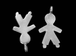KA-078 thai karen hill tribe silver 4 boy charm