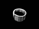 KY-028 Thai karen hill tribe handmade silver ring