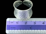 KY-052 thai karen hill tribe handmade silver fancy ring