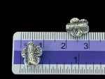 1KH-008 thai karen hill tribe silver 4 flower fancy bead