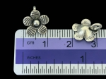 3KH-048 Thai karen hill tribe silver 6 flower charm
