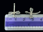 3KH-099 Thai karen hill tribe silver 4 small dragonfly charm