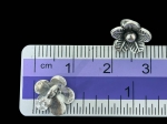 4KH-039 thai karen hill tribe handmade silver 6 wild mini flower charm
