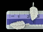 5KH-021 Thai karen hill tribe handmade silver 5 Medium leaf charm