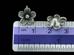 3KH-082 Thai karen hill tribe silver 6 flower charm