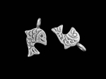 7KH-023 Thai karen hill tribe handmade silver 6 fish charm