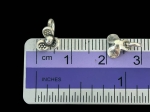 7KH-032 THAI KAREN HILL TRIBE SILVER 8 MINI FLOWER CHARM