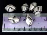 KS-046 thai karen hill tribe silver 8 weave bead