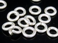 KA-074 Thai karen hill tribe handmade silver 30 small round opened jump ring