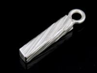 2KH-037 Thai karen hill tribe handmade silver 3 scratch stick charm