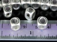 KV-046 thai karen hill tribe silver 4 cube bead