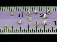 KL-018 thai karen hill tribe silver 100 mini cone bead