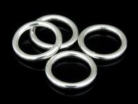 KA-080 vThai karen hill tribe handmade silver 15 plain closed jump ring