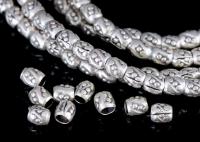 KK-043 Thai karen hill tribe silver 50 small seed bead