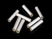 KL-001 Thai karen hill tribes handmade silver 100 plain straight tube bead 