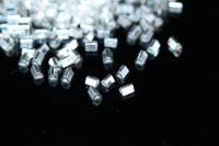 KK-051 Thai karen hill tribes handmade silver 100 mini triangle bead