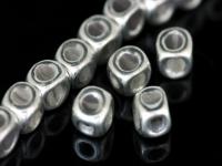 KV-046 thai karen hill tribe silver 4 cube bead