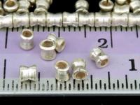 KK-005 Thai karen hill tribe handmade silver 20 mini hourglass bead 