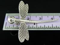 5KH-006 Thai karen hill tribe handmade silver 1 medium dragonfly charm