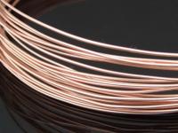 KA-098-R 24K rose gold vermeil thai karen hill tribe handmade silver wire 22 Gauge dead soft 10ft.