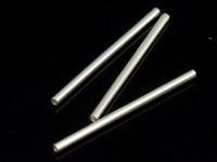 KC-043 Thai karen hill tribes handmade silver 20 straight tube bead 