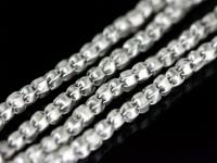 KI-053 thai karen hill tribe silver 40 fancy spacer bead