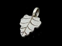 5KH-015 Thai karen hill tribe handmade silver 5 small leaf charm