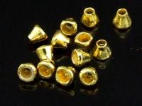 KG-339 24K gold vermeil Karen hill tribe handmade silver 50 mini cone bead 