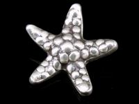 1KH-002 Thai karen hill tribe handmade silver 1 medium starfish charm