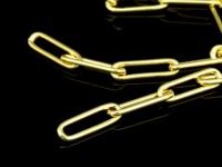 KG-370 24K gold vermeil thai karen hill tribes handmade silver 24 inch gold vermeil oval link chain 