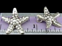 1KH-002 Thai karen hill tribe handmade silver 1 medium starfish charm