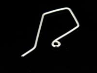 KA-069 Thai karen hill tribe handmade silver white 6 earring post hook