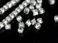 KI-053 thai karen hill tribe silver 40 fancy spacer bead