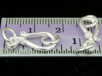 KA-084 Thai karen hill tribe handmade silver  6 snake clasp