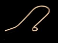 KZ-205 24K rose gold vermeil thai karen hill tribe handmade silver 4 earring wire hook