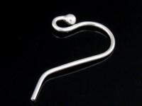 KA-001 Thai karen hill tribe handmade silver 10 Dot end earring hook