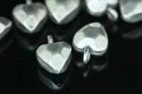 3KH-074 Thai karen hill tribe silver 4 heart charm