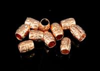 KZ-252 Thai karen hill tribe handmade silver 30 rose gold vermeil small seed bead