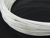 KX-013 Thai karen hill tribe handmade silver triple twist wire 22 Gauge dead soft 5ft.