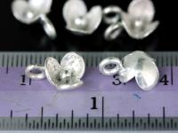 4KH-060 thai karen hill tribe silver 6 flower wild charm