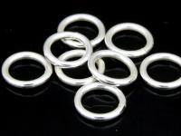 KA-072 Thai karen hill tribe handmade silver 30 plain round opened jump ring