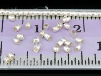 KL-015 Thai karen hill tribe handmade silver 100 mini round seed bead 