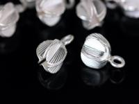 KA-105 thai karen hill tribe silver 4 flower charm