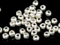 KL-020 Thai karen hill tribe handmade silver 100 mini facet bead