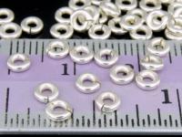 KA-071 Thai karen hill tribe handmade silver 60 mini opened jump ring