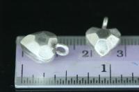 3KH-074 Thai karen hill tribe silver 4 heart charm